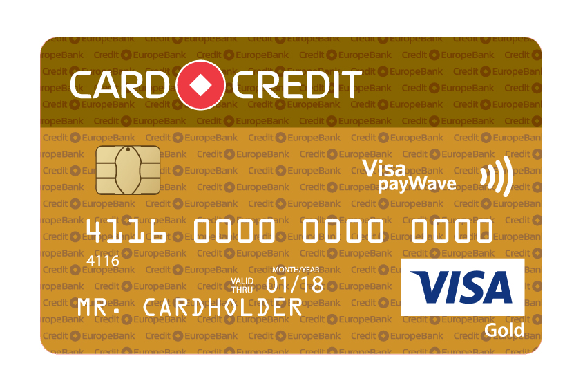 CARD CREDIT Visa Gold